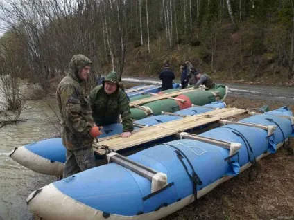 Сплав на катамаранах - сторінка 1 з 7 (залежно рівня води) Сплав на катамаранах - сторінка 1 з 7