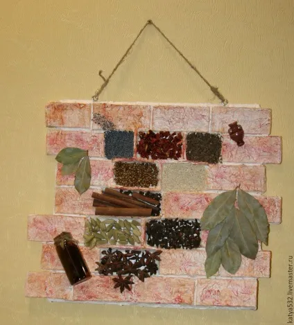 Створюємо панно «стіна з спецій» - ярмарок майстрів - ручна робота, handmade (стіна) Створюємо панно «стіна з спецій» - ярмарок майстрів - ручна робота, handmade