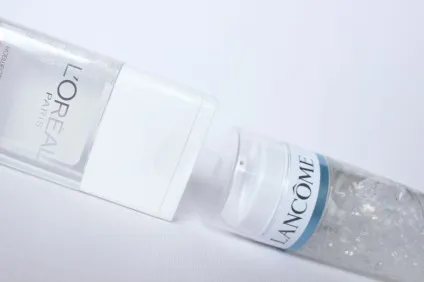 Порівняння міцелярних розчинів lancome і l oreal, beauty essence