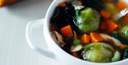 Суп з куркою і овочами - рецепт (куркою) Суп з куркою і овочами - рецепт