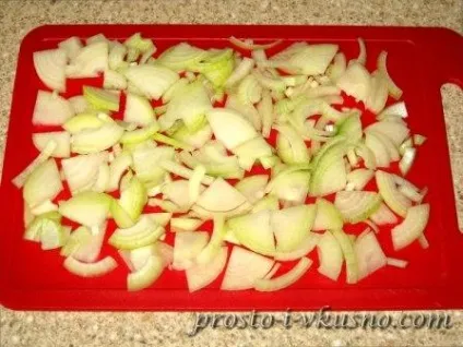 Стручкова квасоля з куркою