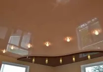 Світильники для натяжної стелі у ванній кімнаті як вибрати і встановити (фото) (ванною) Світильники для натяжної стелі у ванній кімнаті як вибрати і встановити (фото)