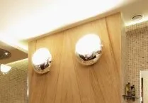 Світильники для натяжної стелі у ванній кімнаті як вибрати і встановити (фото) (ванною) Світильники для натяжної стелі у ванній кімнаті як вибрати і встановити (фото)