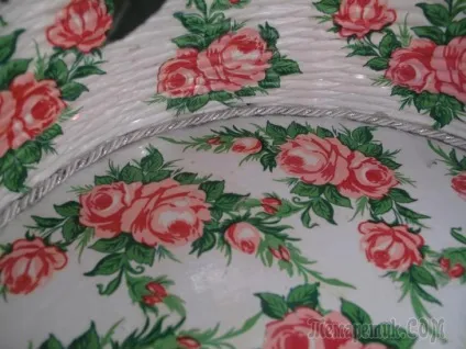 Весільна корзина з живими квітами, своїми (клей біла емаль) Весільна корзина з живими квітами, своїми