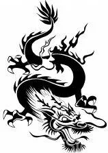 Тату дракони (ескізи, фото, значення), tattoofotos