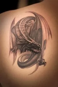 Тату дракони (ескізи, фото, значення), tattoofotos