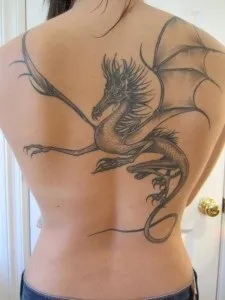 Тату дракони (ескізи, фото, значення), tattoofotos