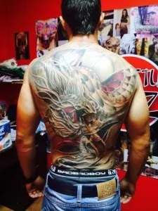 Тату дракони (ескізи, фото, значення), tattoofotos