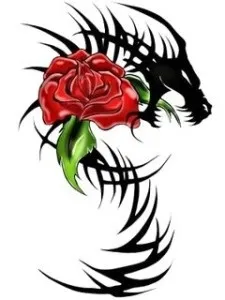 Тату дракони (ескізи, фото, значення), tattoofotos
