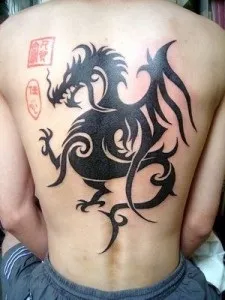 Тату дракони (ескізи, фото, значення), tattoofotos