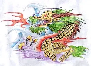 Тату дракони (ескізи, фото, значення), tattoofotos