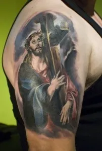 Тату хрест (значення, фото, ескізи), tattoofotos (хрест) Тату хрест (значення, фото, ескізи), tattoofotos