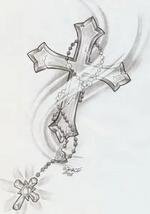 Тату хрест (значення, фото, ескізи), tattoofotos (чоловічі татуювання) Тату хрест (значення, фото, ескізи), tattoofotos