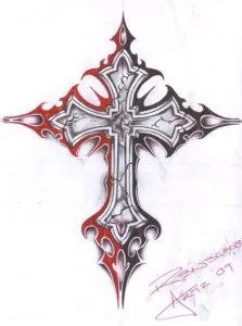 Тату хрест (значення, фото, ескізи), tattoofotos (татуювання-візерунки) Тату хрест (значення, фото, ескізи), tattoofotos