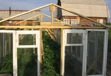 Теплиця з віконних рам своїми руками зі старих рам зробити парник, відео та фото, з пластикових (теплиця з віконних рам своїми руками) Теплиця з віконних рам своїми руками зі старих рам зробити парник, відео та фото, з пластикових