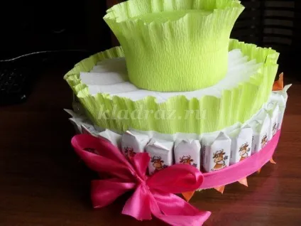 Торт з цукерок своїми руками (автор) Торт з цукерок своїми руками