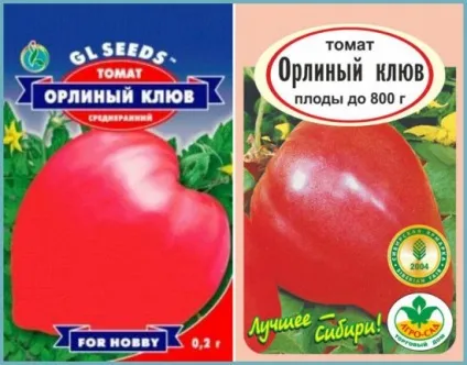 Томат орлиний дзьоб відгуки фото і характеристика сорту (орлиний) Томат орлиний дзьоб відгуки фото і характеристика сорту