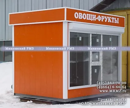 Торговий кіоск овочі-фрукти (кіоск) Торговий кіоск овочі-фрукти