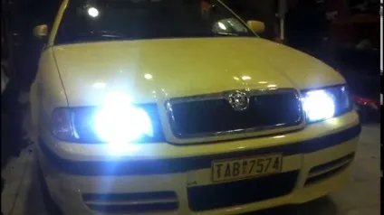 Тюнінг фар шкода октавія а5
