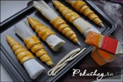 Трубочки з білковим кремом, рецепт з фото (білковим кремом рецепт) Трубочки з білковим кремом, рецепт з фото