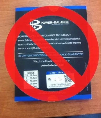 Тут power balance підробка!