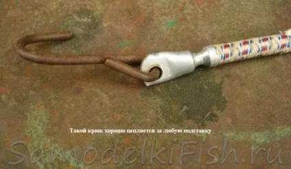 Зручний тримач вудилища - саморобки для риболовлі своїми руками (відстані один одного) Зручний тримач вудилища - саморобки для риболовлі своїми руками