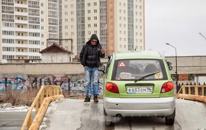 Вправа - естакада - автоблог початківця водія (естакада) Вправа - естакада - автоблог початківця водія