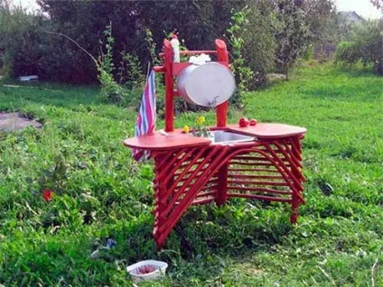 Вуличний умивальник для дачі