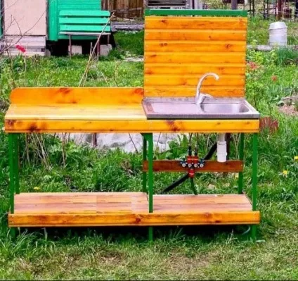 Вуличний умивальник для дачі
