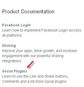 Встановлюємо віджет facebook на сайт