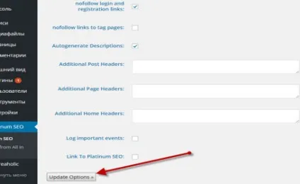 Установка і настройка плагіна platinum seo pack (настройка) Установка і настройка плагіна platinum seo pack