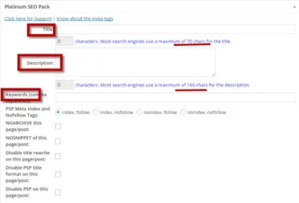 Установка і настройка плагіна platinum seo pack (плагін) Установка і настройка плагіна platinum seo pack