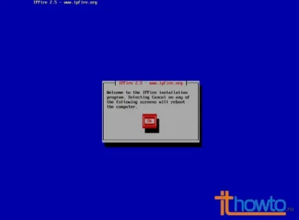 Установка ipfire linux