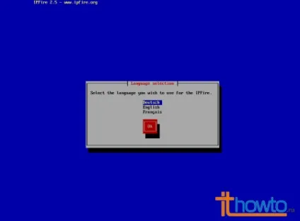 Установка ipfire linux