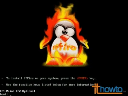 Установка ipfire linux