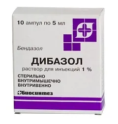 Дибазол - застосування, інструкція, показання (застосування) Дибазол - застосування, інструкція, показання
