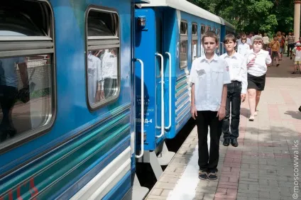 Дитяча залізниця в Кратово (москва) Дитяча залізниця в Кратово