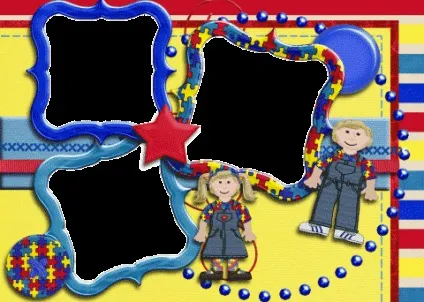 Дитячі рамки для фотошопа