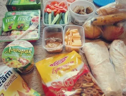 Правильне харчування в поїзді - snackie bird