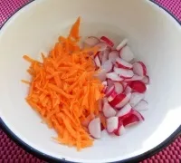 Весняні салати прості покрокові рецепти з фото (Рецепт Весняний салат) Весняні салати прості покрокові рецепти з фото