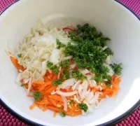 Весняні салати прості покрокові рецепти з фото (Рецепт Весняний салат) Весняні салати прості покрокові рецепти з фото