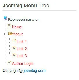 Вертикальне меню для joomla 3