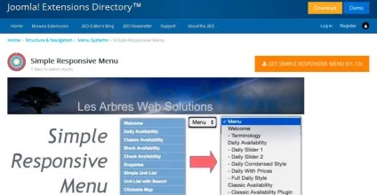 Вертикальне меню для joomla 3