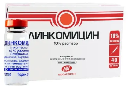 Ветеринарний препарат линкомицин 10%