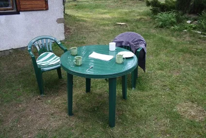 Види садових меблів за матеріалом