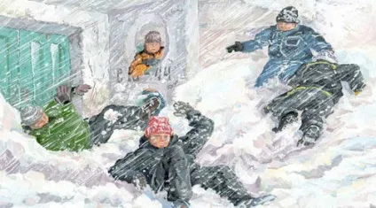 У що грали взимку наші предки - сніг і зимові забави (наші) У що грали взимку наші предки - сніг і зимові забави