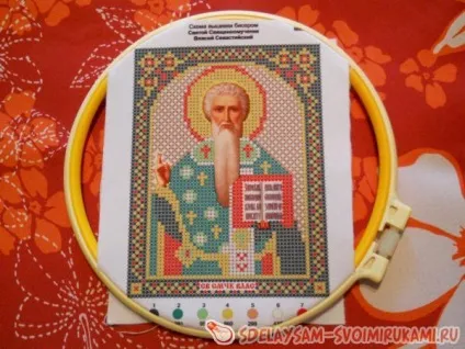 Вишивка бісером по тканині з малюнком, майстер-клас своїми руками