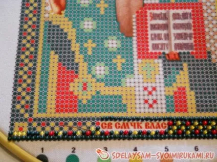 Вишивка бісером по тканині з малюнком, майстер-клас своїми руками