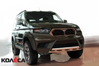 Всі факти про новий уаз-3170 (Статті Військова техніка) Всі факти про новий уаз-3170
