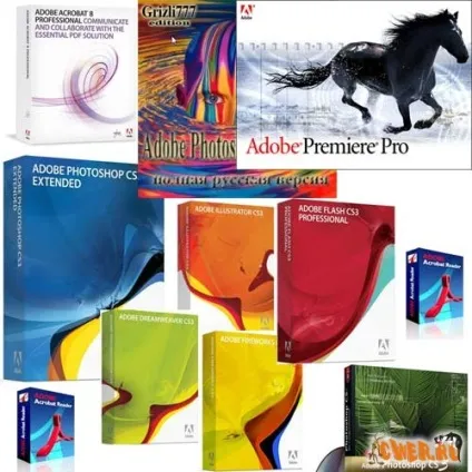 Вся лінійка adobe - програми, графічні редактори, редактори відео, adobe, дизайн, сайтобудування